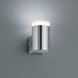 LED-Außenwandleuchte - Nickel matt
