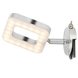 LED-Spiegellampe SPLASH - Chrom-weiß - 1-flammig