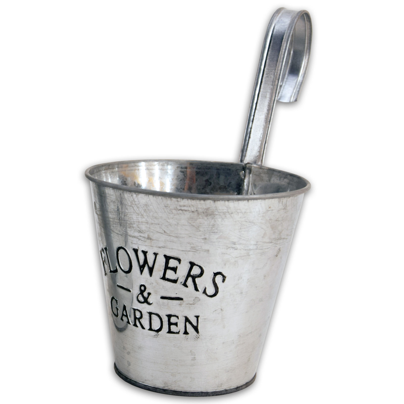 Blumentopf - Metall - 22 cm