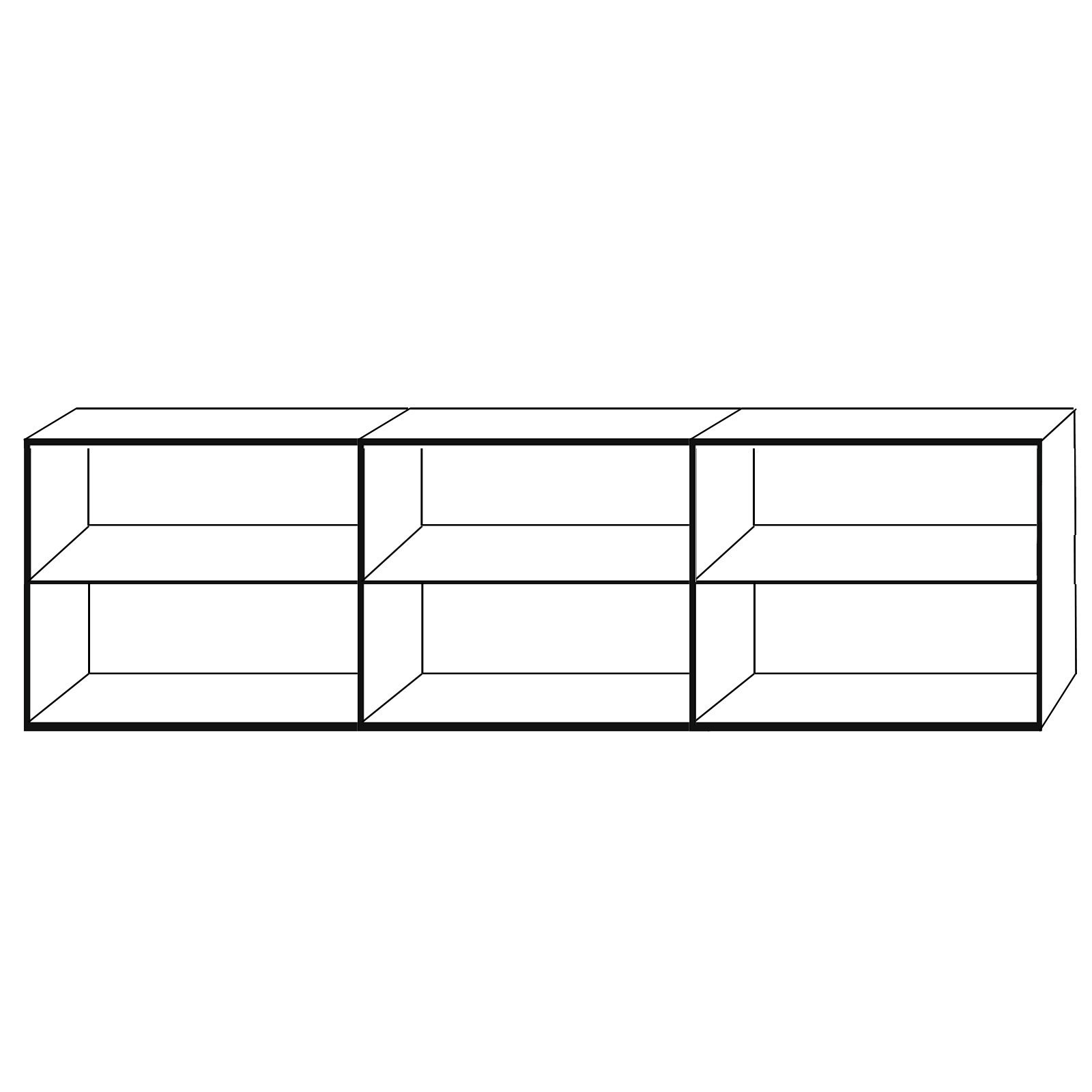 Lowboard NENA - Wildeiche Massivholz - 155 cm