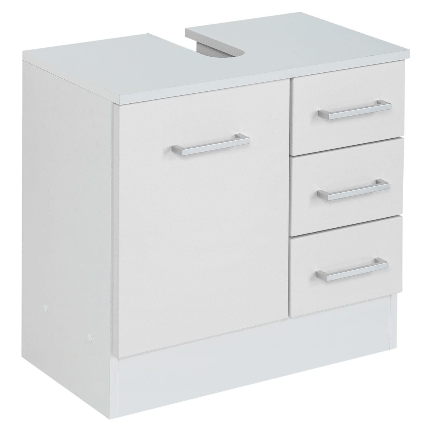 Waschbeckenunterschrank RIGA - weiß - 60 cm | Online bei ROLLER kaufen