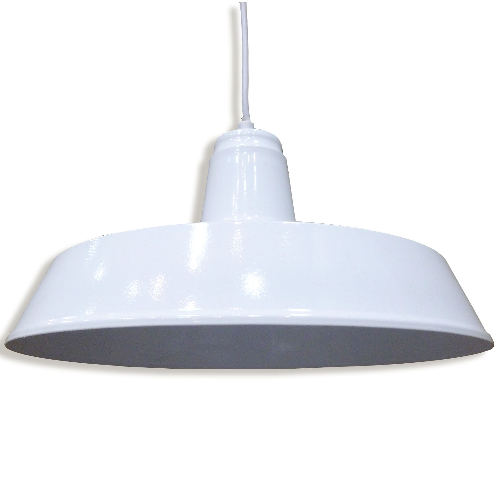 LAMPURA Pendelleuchte - weiß - Ø 30 cm