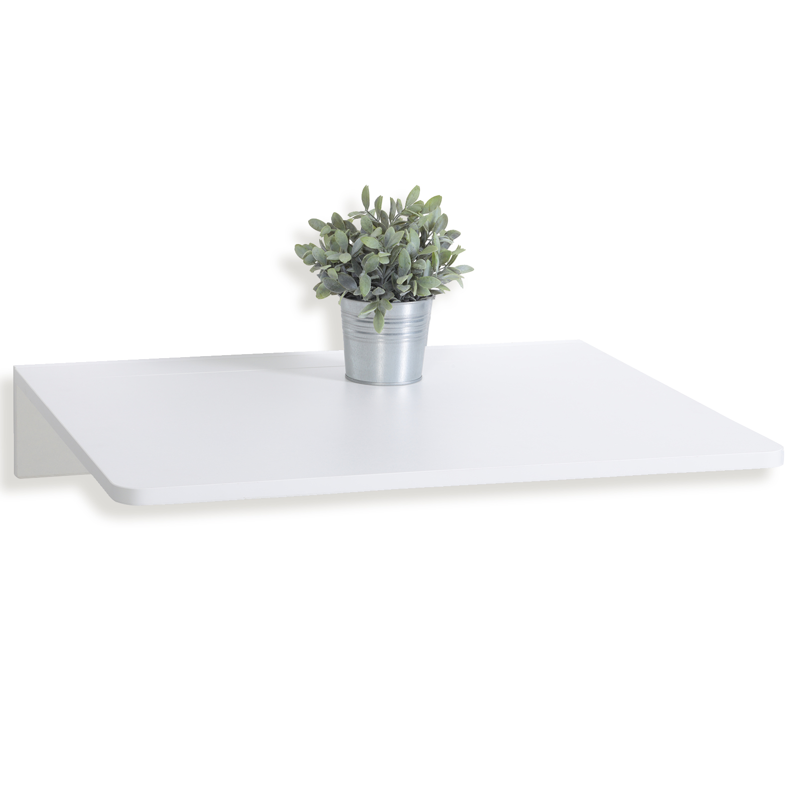 Wandklapptisch - weiß - 74x76 cm