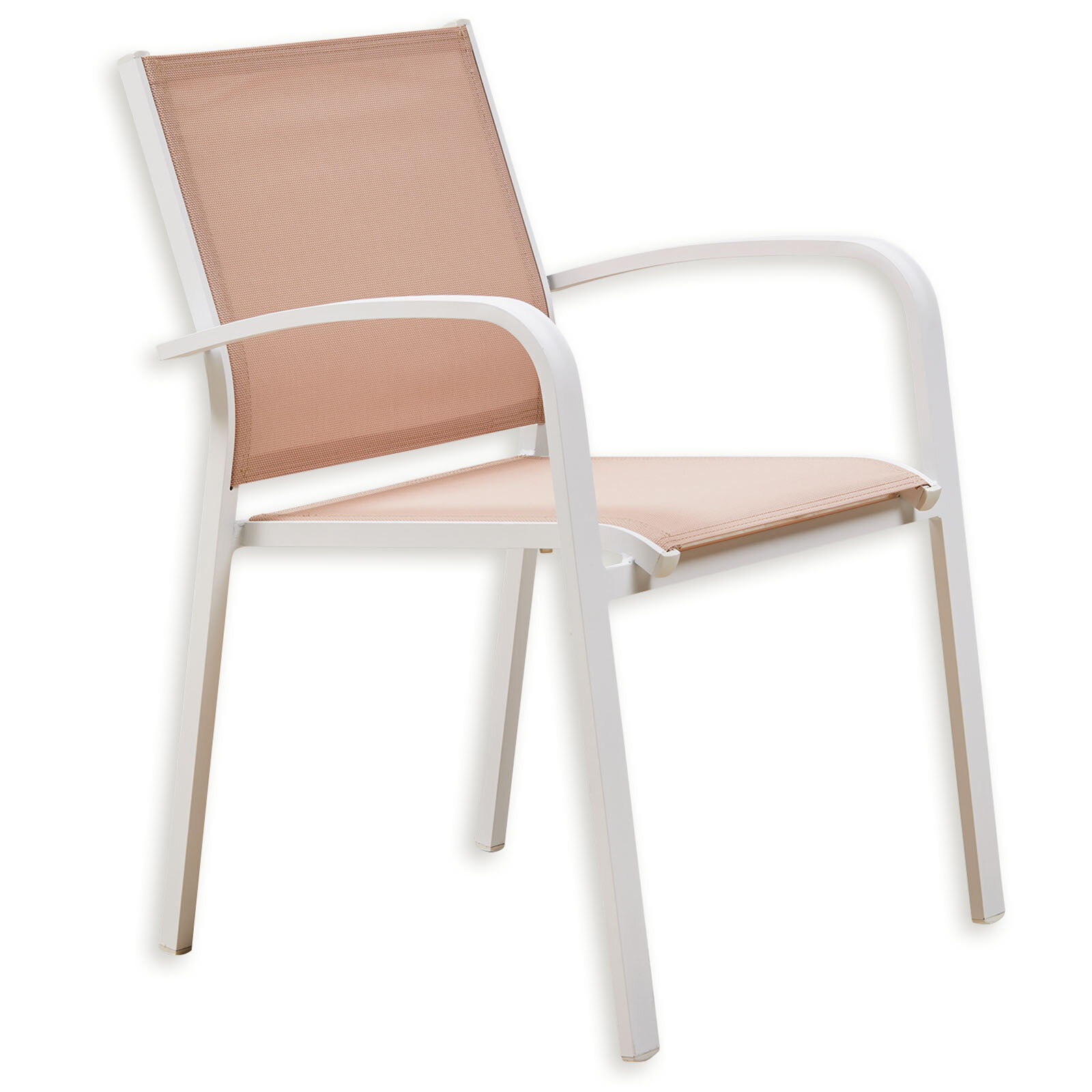 Gardiola Stapelstuhl - rose - Aluminium