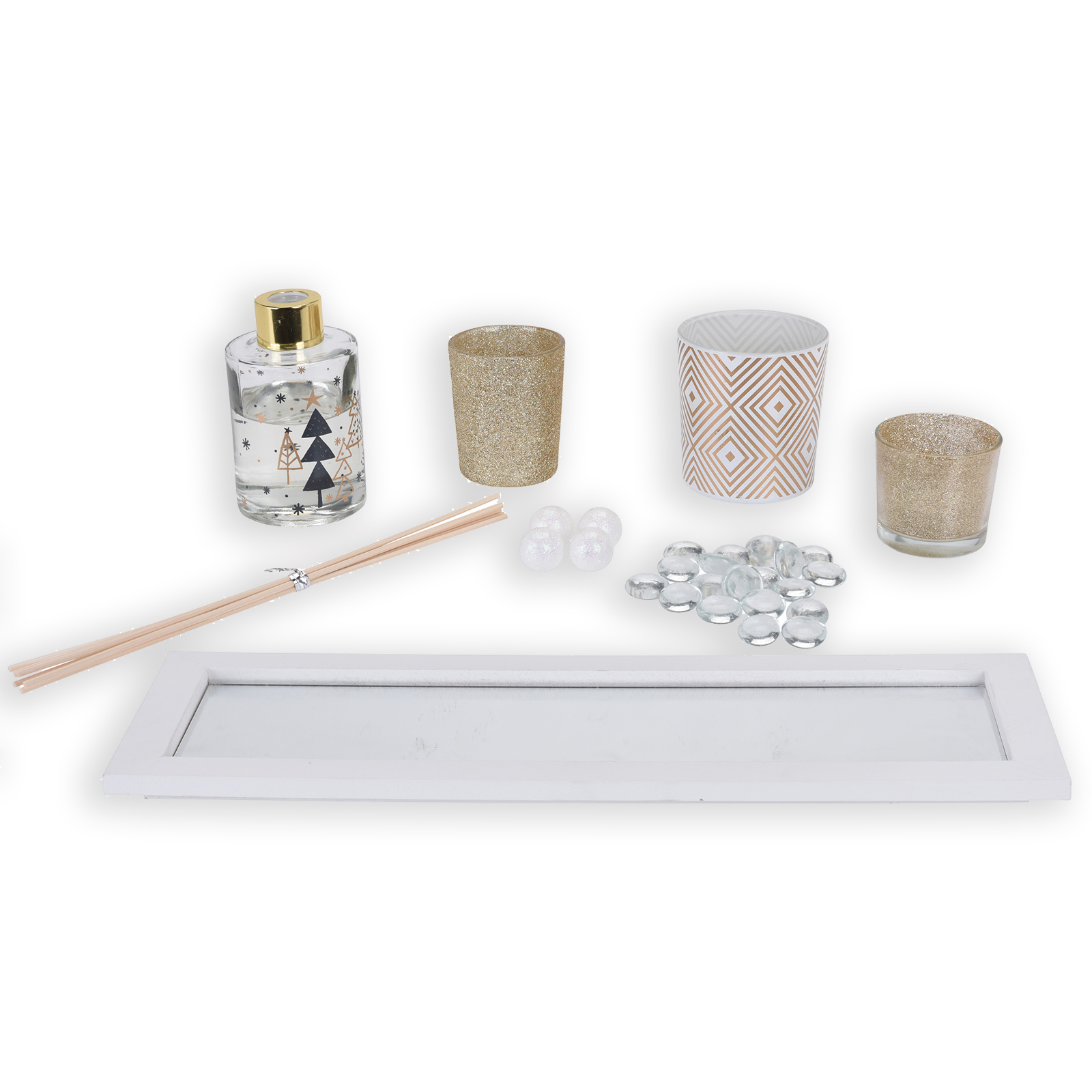 Geschenk-Duftset - 3 Teelichthalter