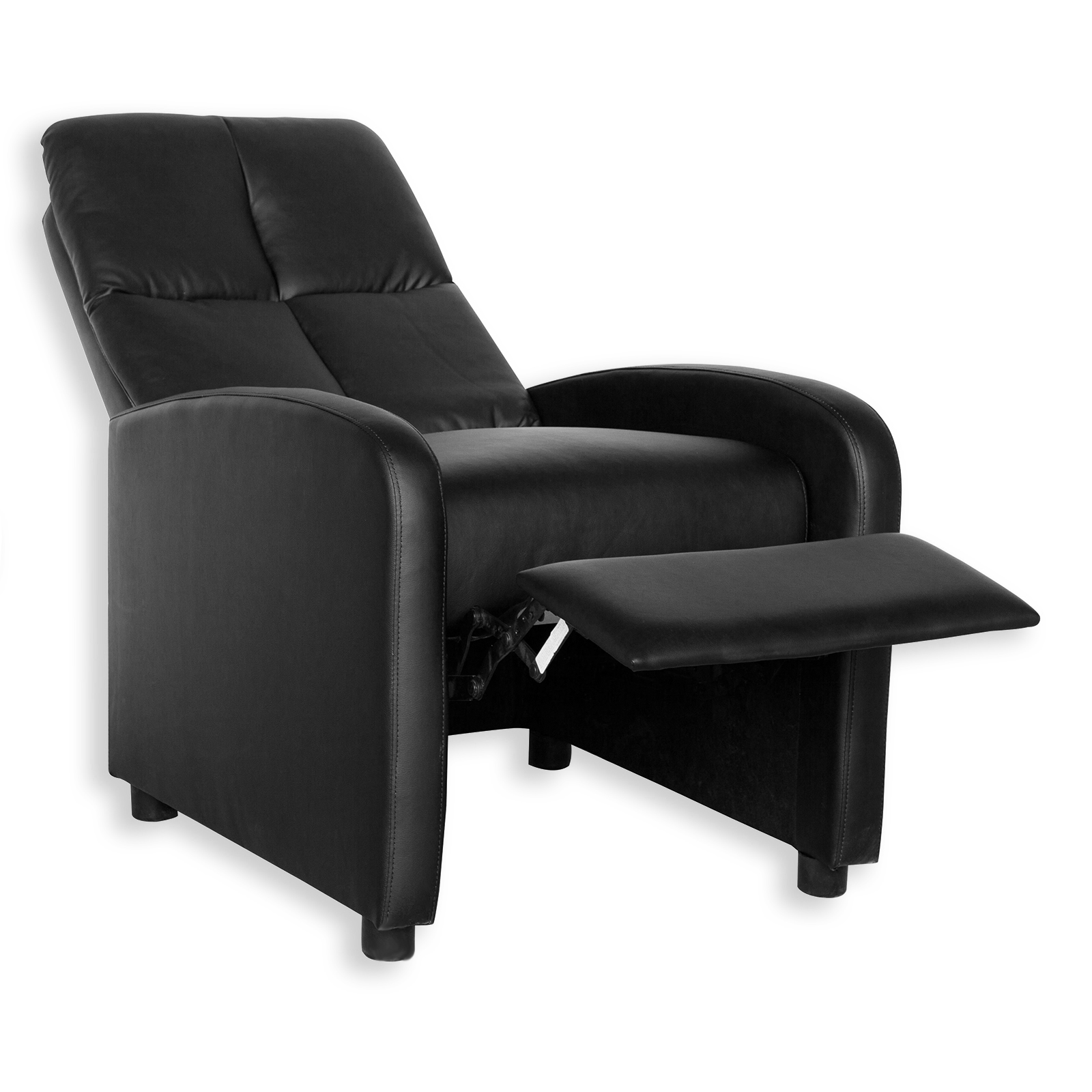 TV-Sessel - schwarz - Federkern - Relaxfunktion
