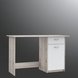 Schreibtisch - Sandeiche-weiß - 123 cm