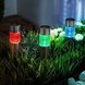 LED-RGB-Solarleuchte - 6er Set - 30 cm Höhe
