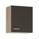 Hängeschrank - anthrazit-Sonoma Eiche - 50 cm breit