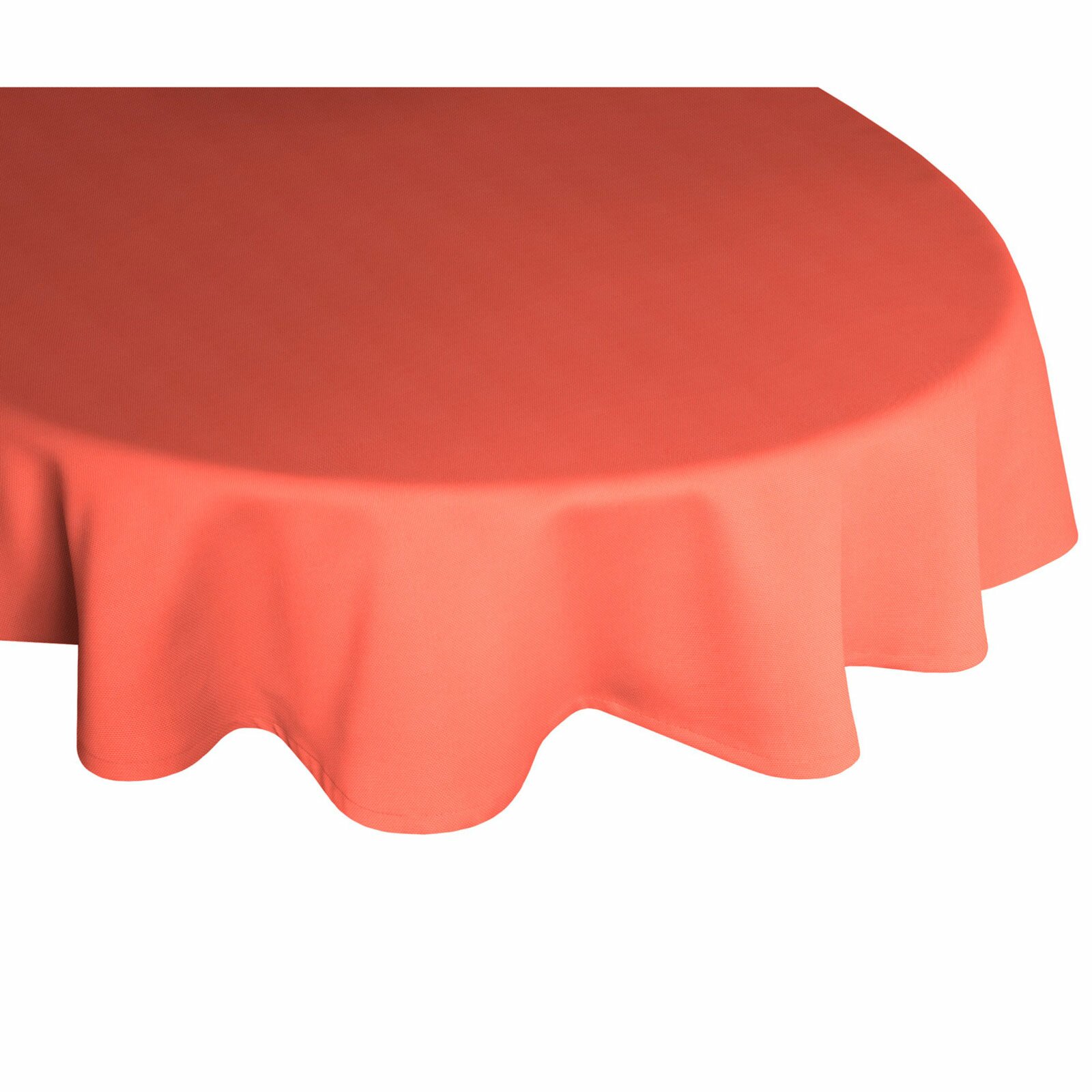 Tischdecke WIRTHNATUR - rot - oval - mit U-Saum | eBay