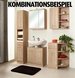 Abschlussecke - Eiche natur - mit Absatz - 33 cm breit