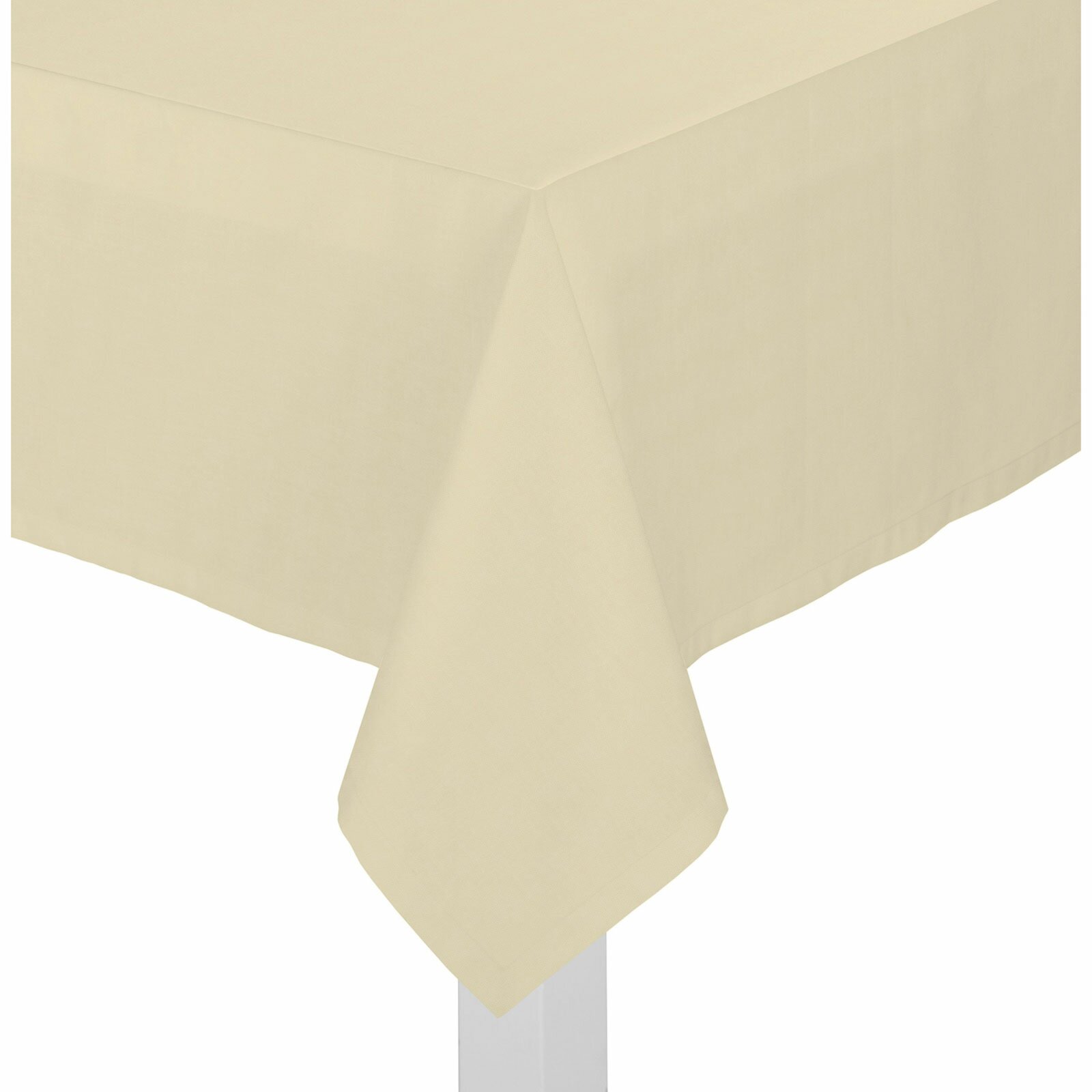 Tischdecke mit Kuvertsaum WIRTHNATUR - beige - 85x85 cm | Online bei ROLLER  kaufen