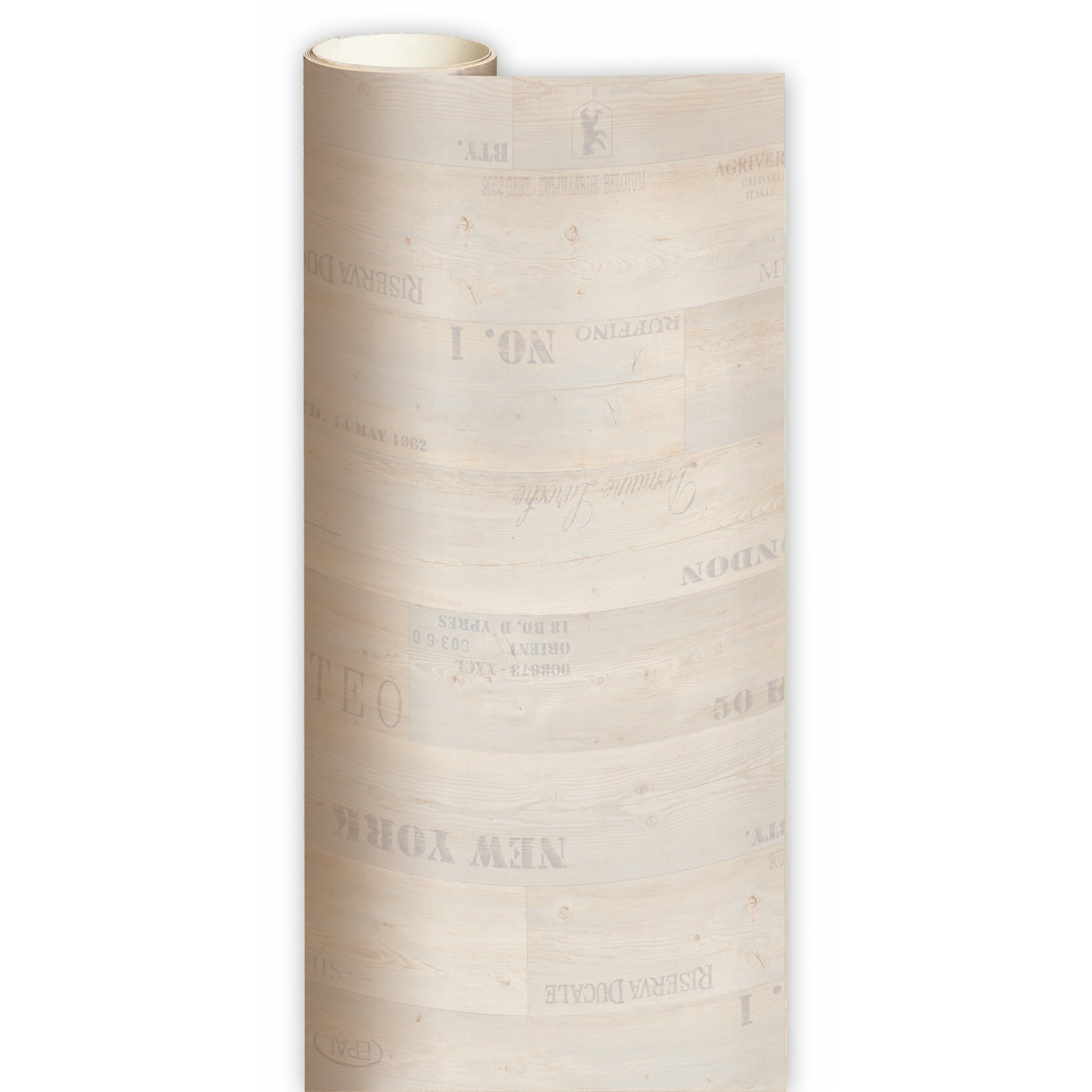 PVCBodenbelag NOAH Planke weiß 4 Meter PVC Boden Bodenbeläge