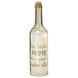 LED-Dekoflasche - Glas - mit Spruch - 30 cm hoch