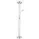 LED-Stehlampe LEONAS - nickel - dimmbar
