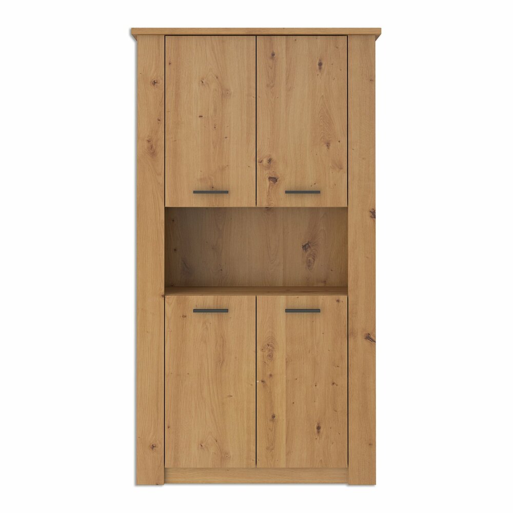 Highboard - Artisan Eiche - 4 Türen | Online bei ROLLER kaufen