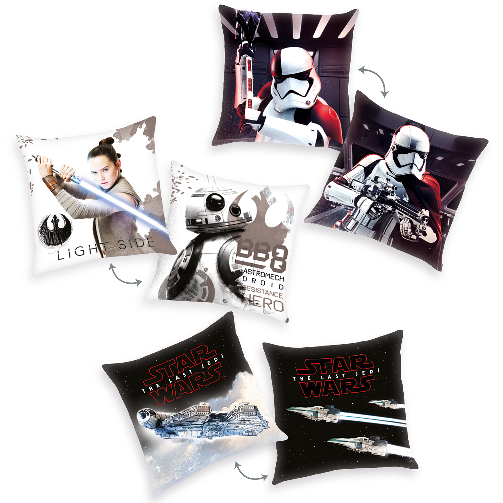 Kissen STAR WARS THE LAST JEDI - keine Motivauswahl