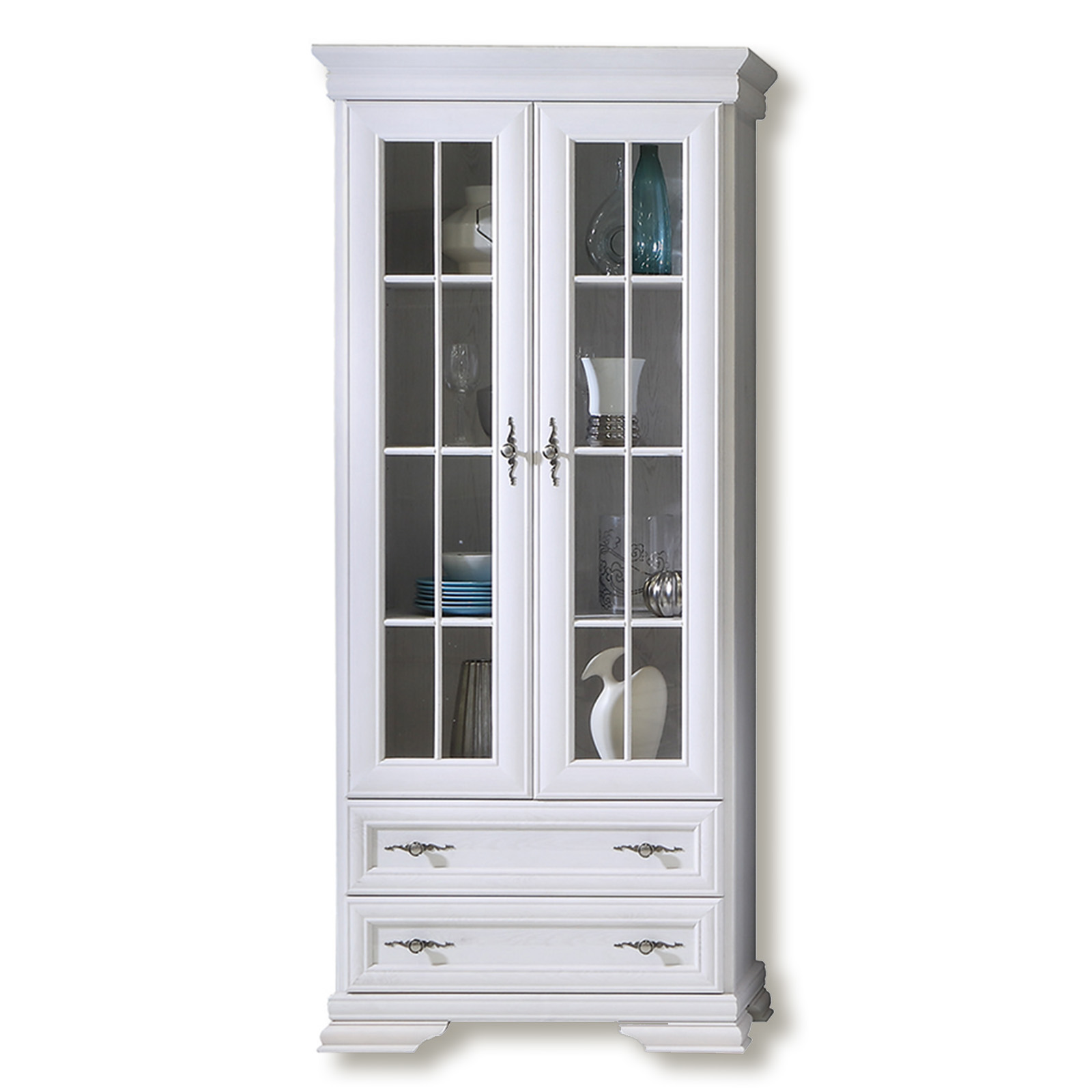 Vitrine - Schneeeiche - 84 cm