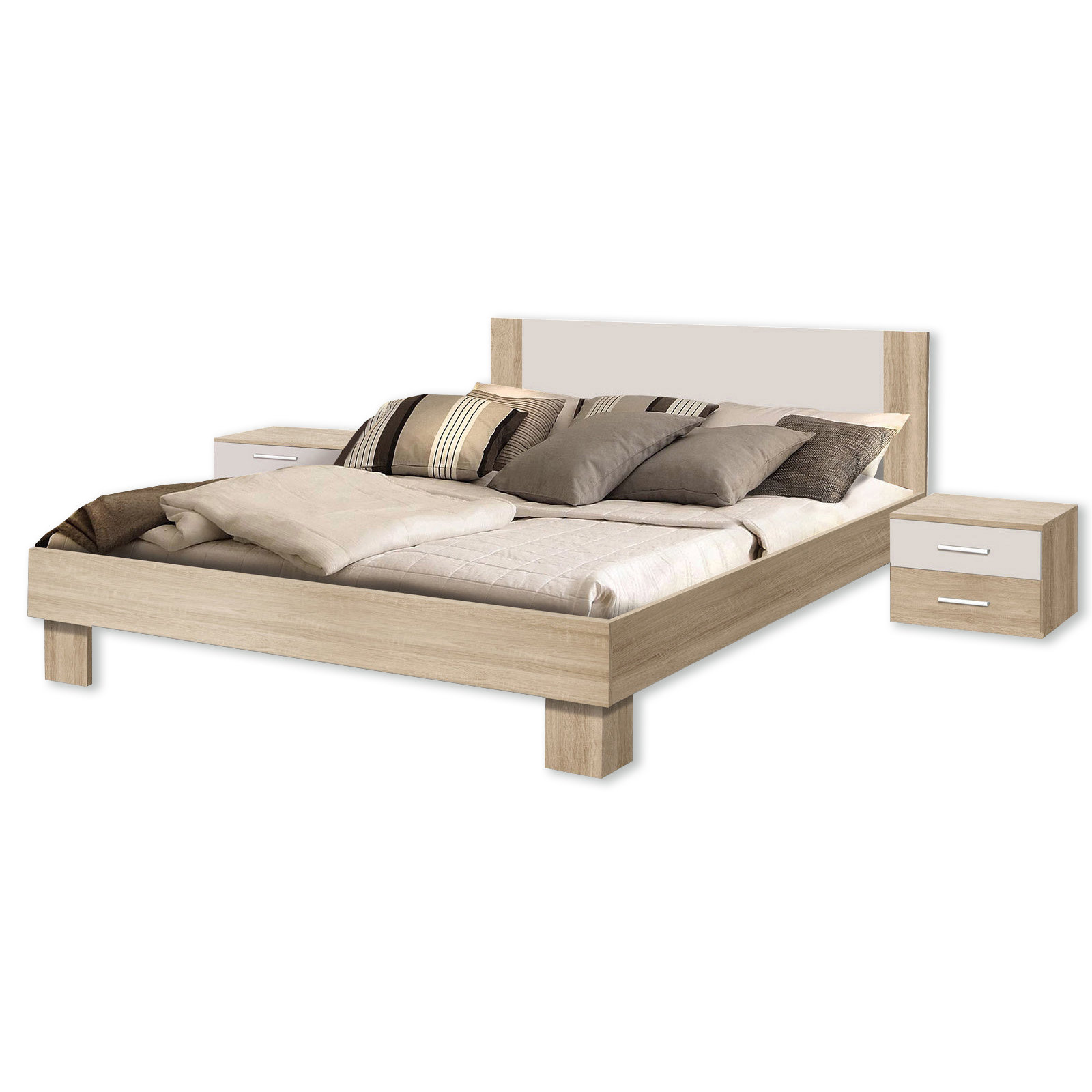 18-teiliges Schlafzimmer-Set - Sonoma Eiche 18-teiliges Schlafzimmer-Set - Sonoma Eiche