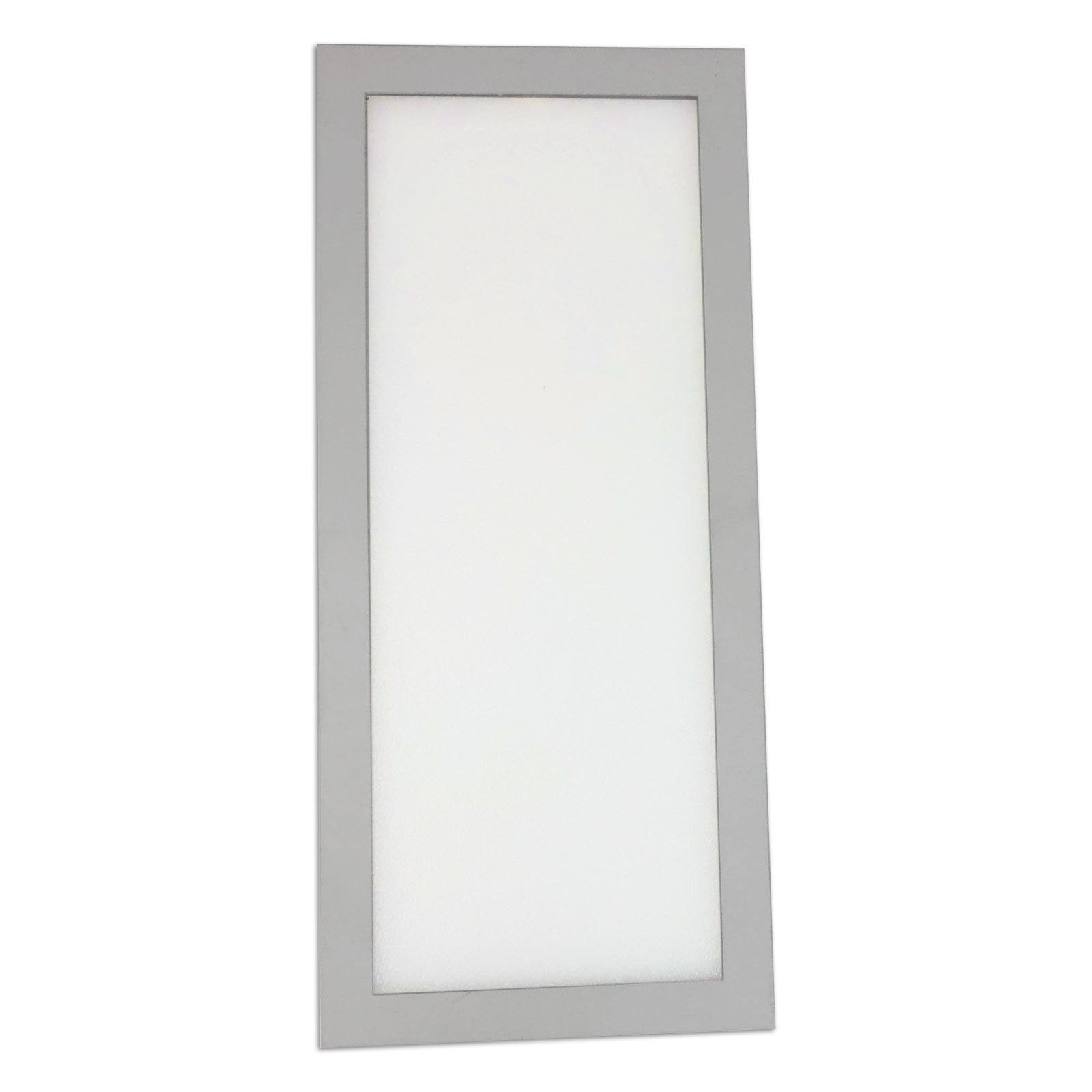 LED-Unterbauleuchte - silber - 23x10 cm - warmweiß