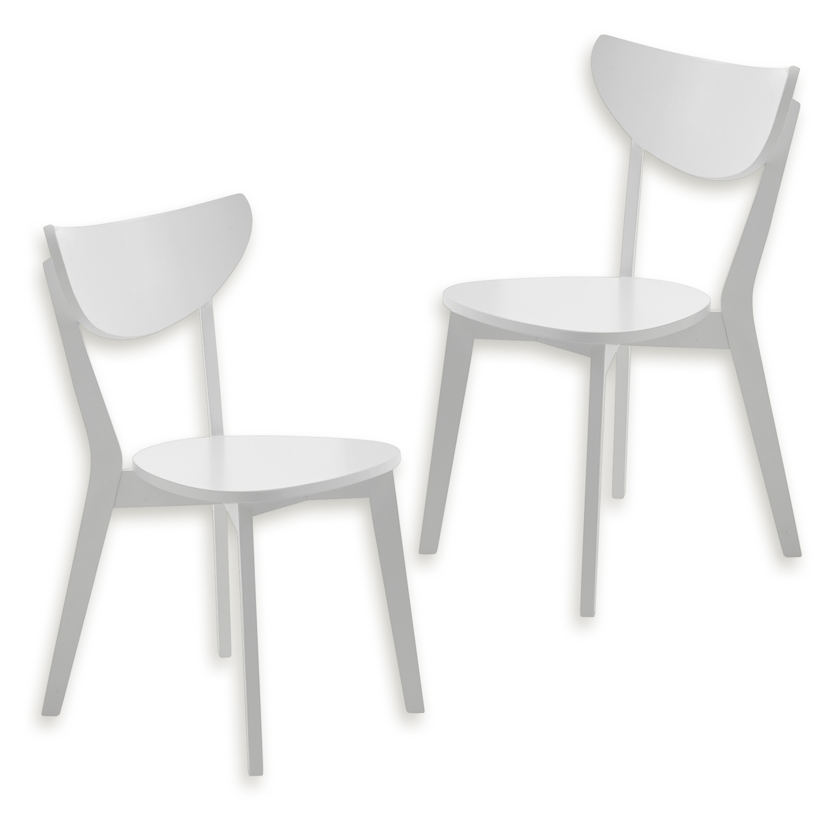 Holzstuhl Weiss Kinder - minimalistisches Interieur