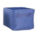 Aufbewahrungsbox - blau - Jute - Größe L