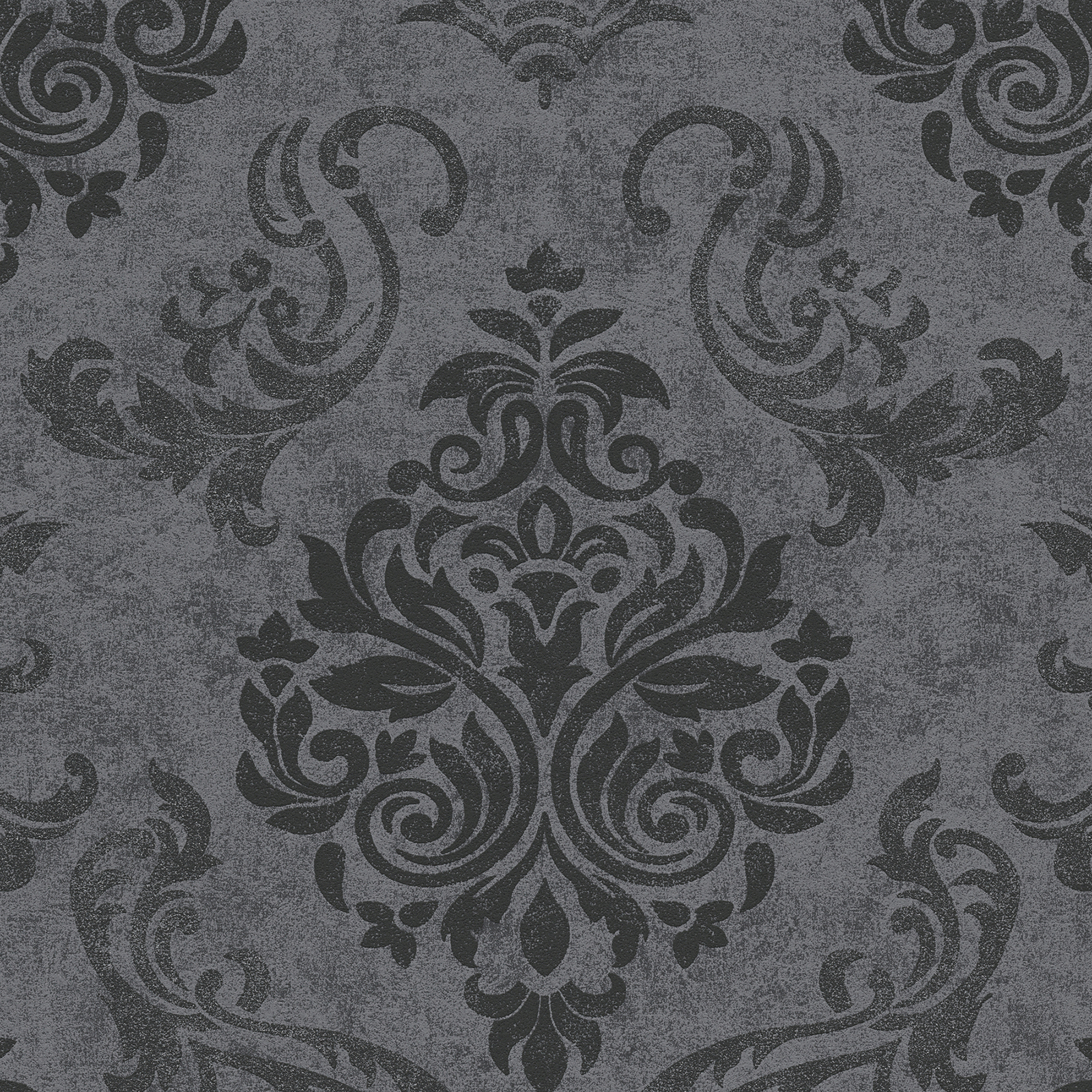 A.S. Creation Vliestapete MEMORY 3 - schwarz- grau metallic - 10 Meter