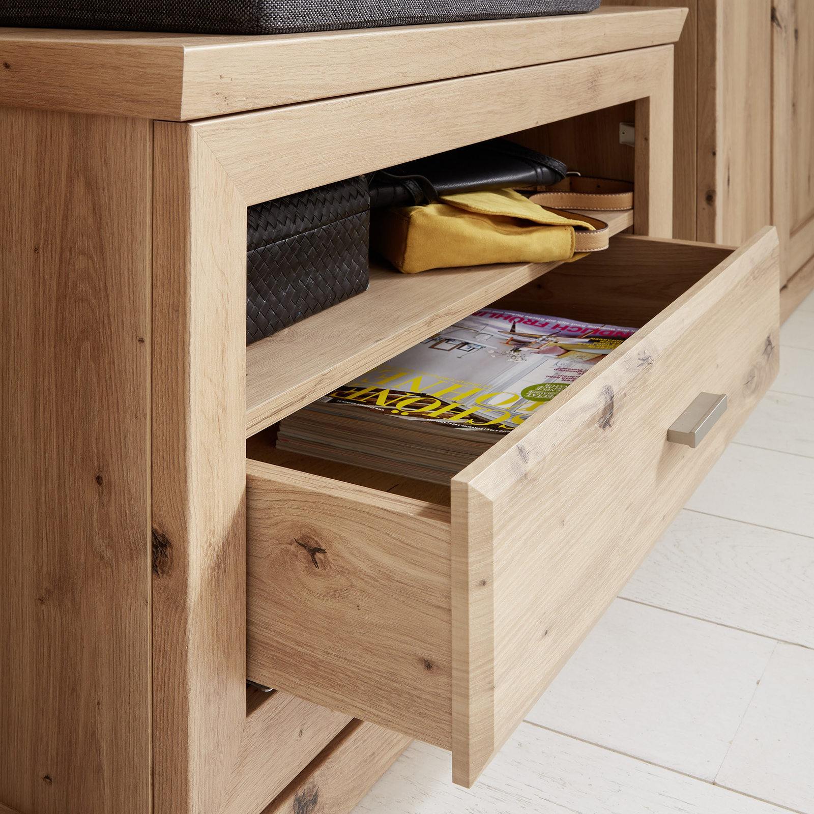 Sitzbank - Artisan Eiche - 81 cm breit
