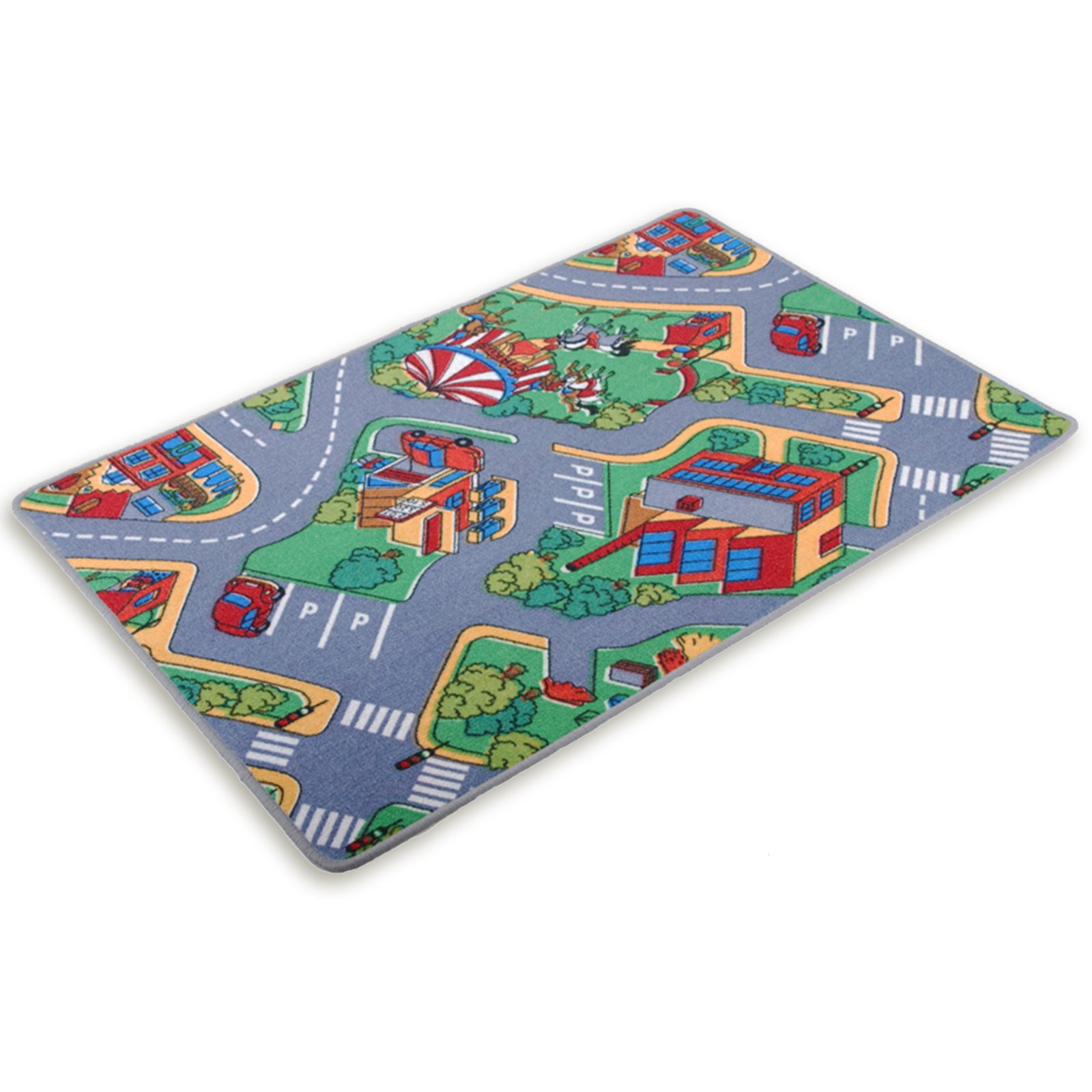 KinderSpielteppich AUTOBAHN 200x300 cm Kinder & Spielteppiche