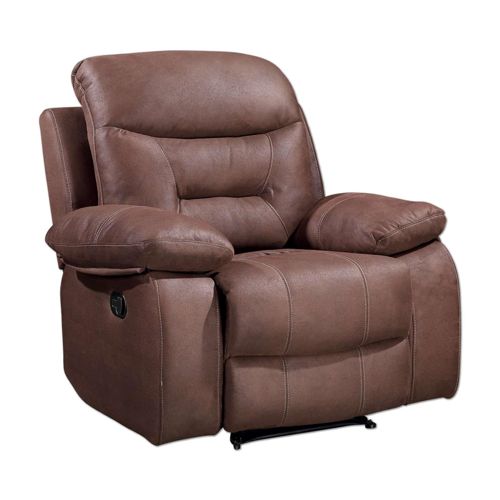 Sessel - dunkelbraun - mit Relaxfunktion