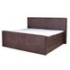Boxspringbett - dunkelbraun - Kunstleder - H3 - 180x200 cm