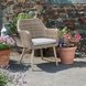 Gartensessel MALLORCA - Holzoptik - Polyrattan