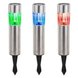 LED-RGB-Solarleuchte - 6er Set - 30 cm Höhe
