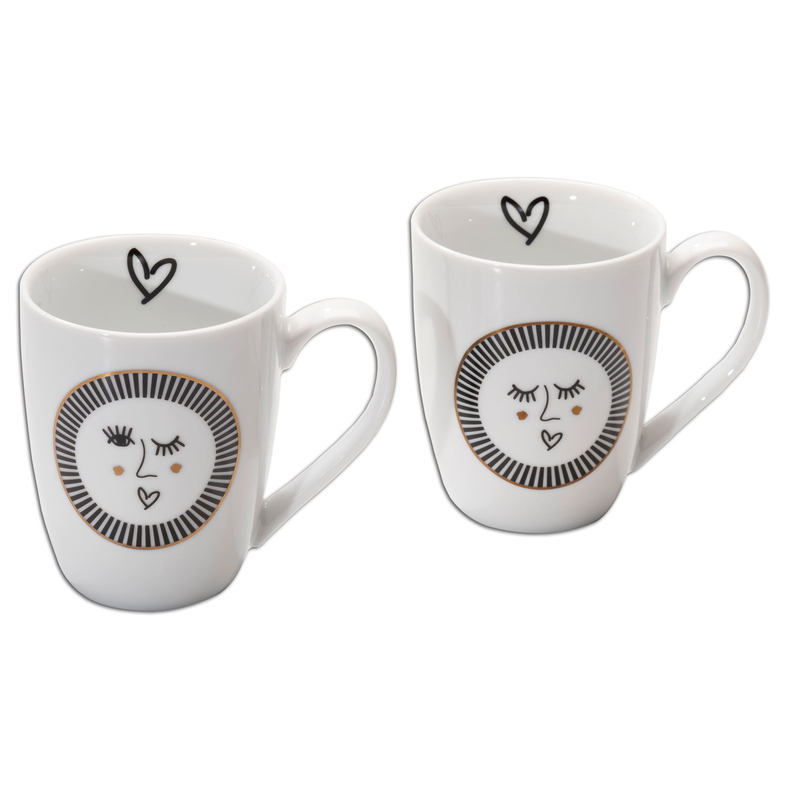 Kaffeebecher - sortiert - 330 ml