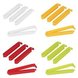 4-teiliges Set Verschlussklammern - verschiedene Farben - 10 cm