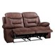 2-Sitzer Sofa - dunkelbraun - mit Relaxfunktion