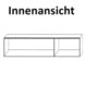 Schrankaufsatz - Sonoma Eiche - 136 cm