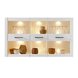 6er-Set LED-Backlight-Clips - warmweiß