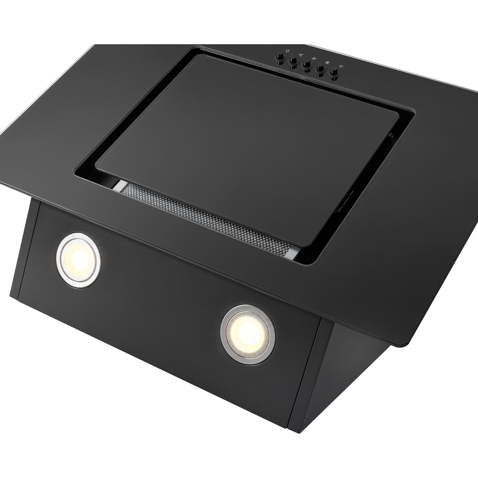 BOMANN Dunstabzugshaube DU 7602 G - schwarz - 60 cm