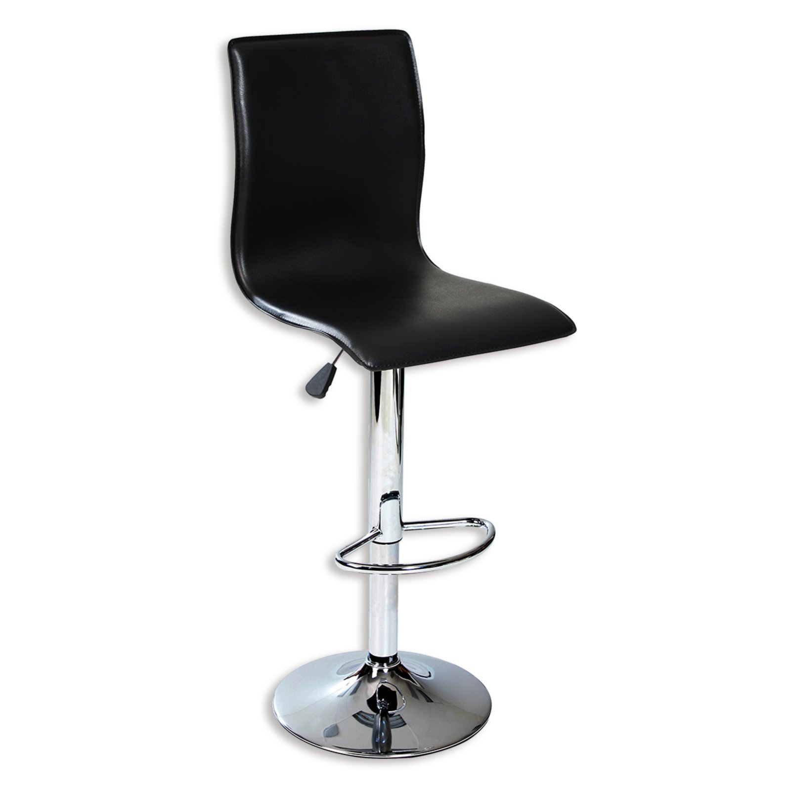 Barhocker ESCAPE schwarz Kunstleder Barhocker Barmöbel Möbel