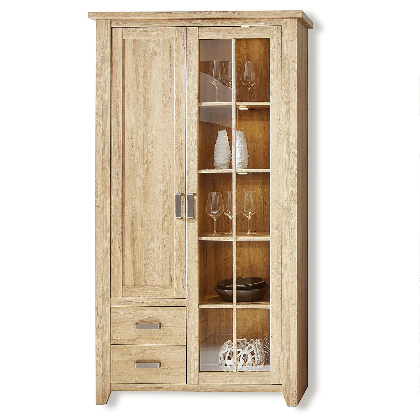 Vitrine - Alteiche - 113x206 cm
