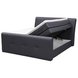 Boxspringbett - graphit - H2 - 160x200 cm