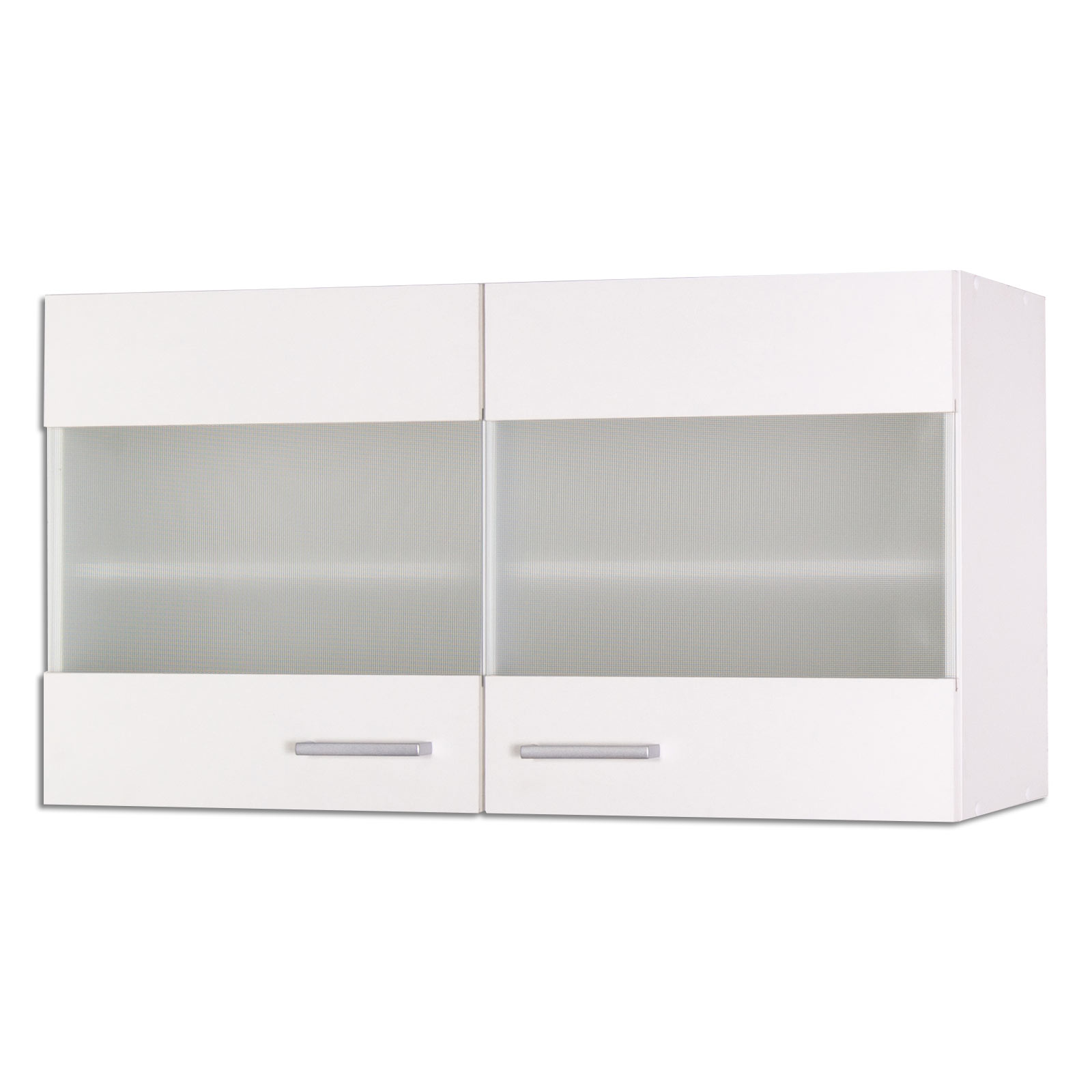 Glas-Hänger - weiß - 100 cm breit