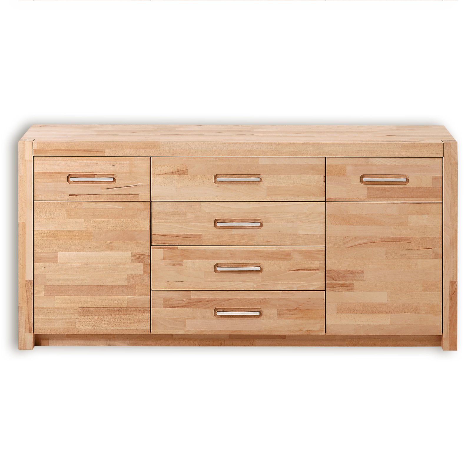 Sideboard FENJA - Kernbuche massiv geölt | Kommoden ...