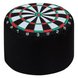 Sitzhocker DOTCOM DART - schwarz - 50x30 cm
