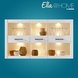6er-Set LED-Backlight-Clips - warmweiß