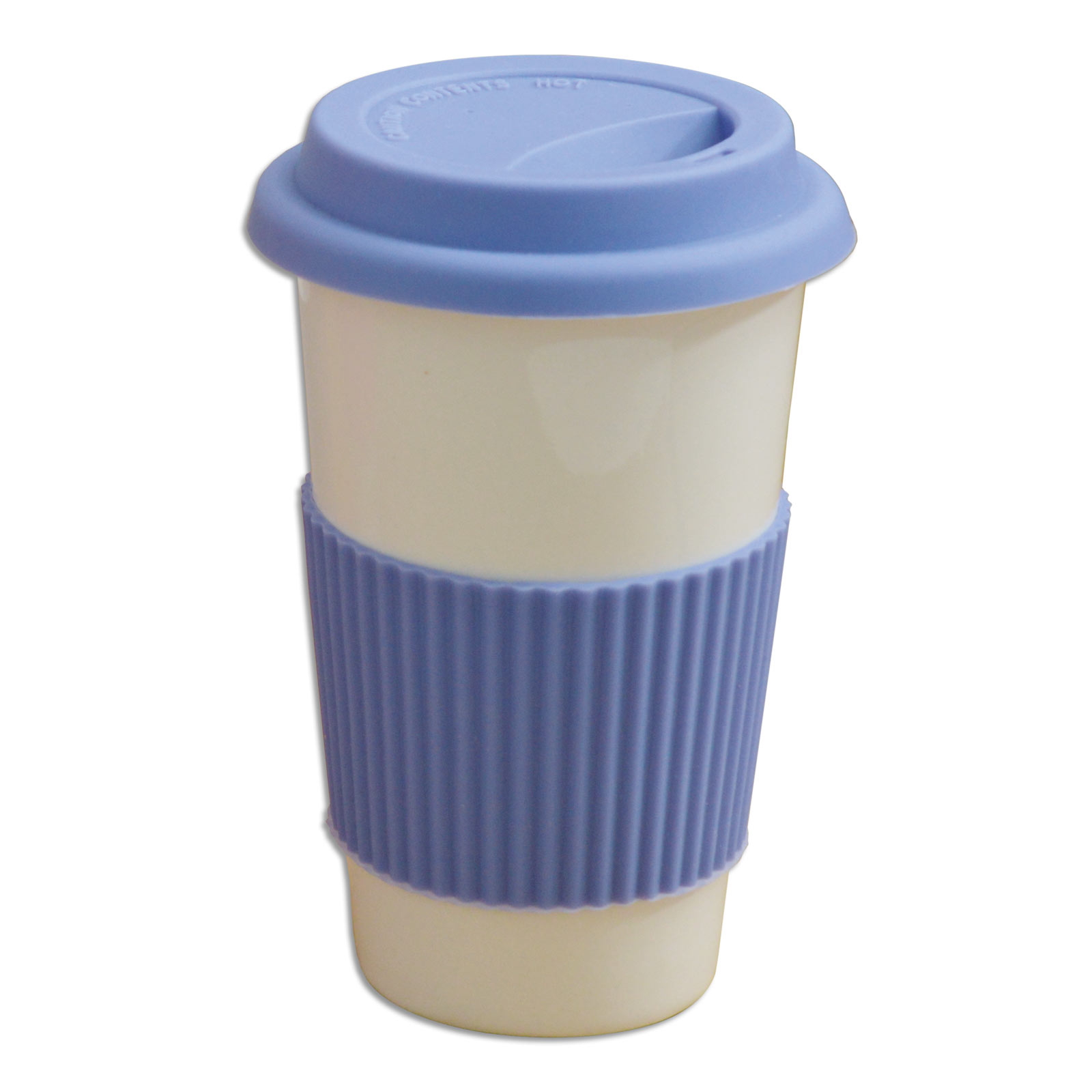 Kaffee-to-Go Becher - sortiert - Steingut