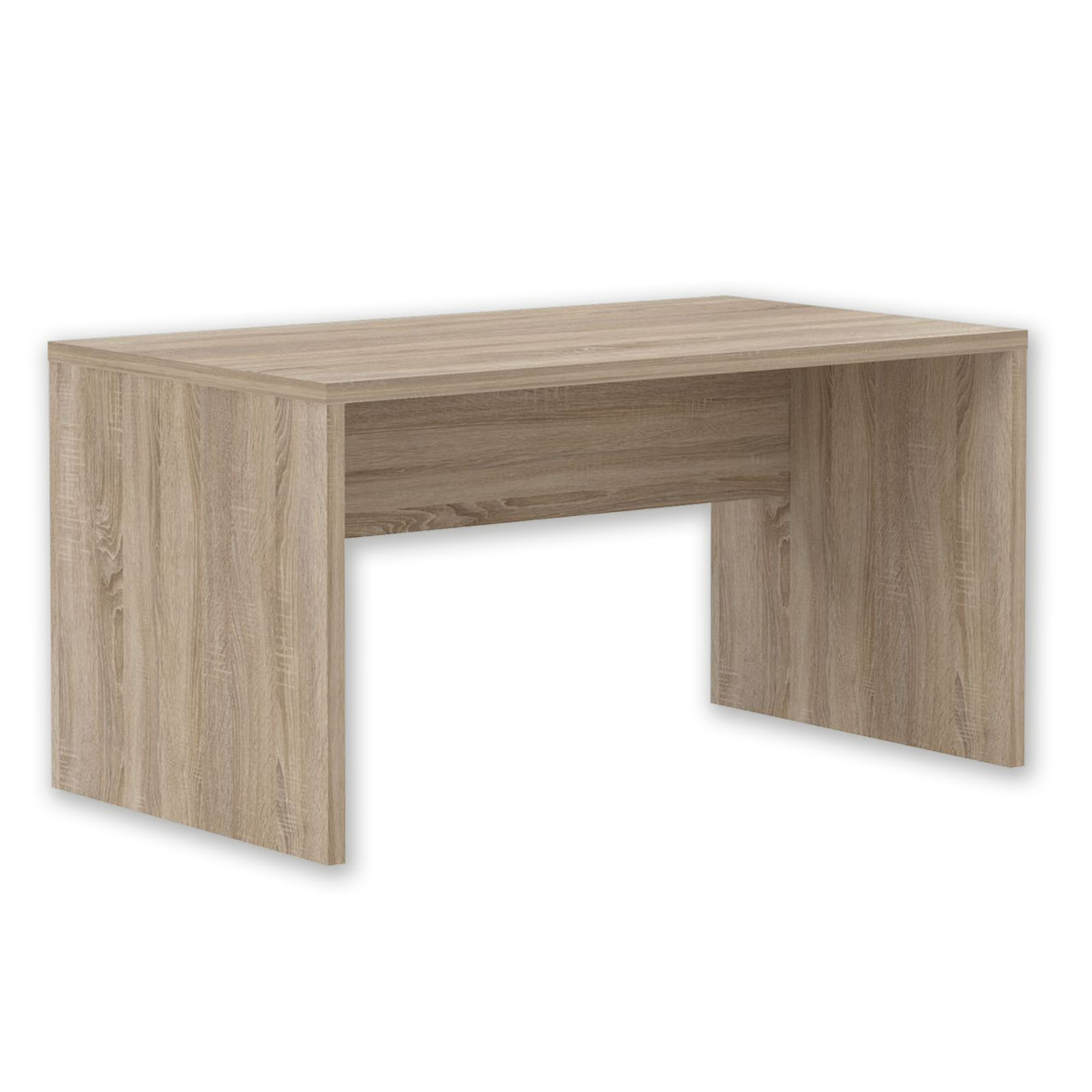 Schreibtisch - Sonoma Eiche - 140x72 cm | Online bei ... Schreibtisch - Sonoma Eiche - 140x72 cm | Online bei ...