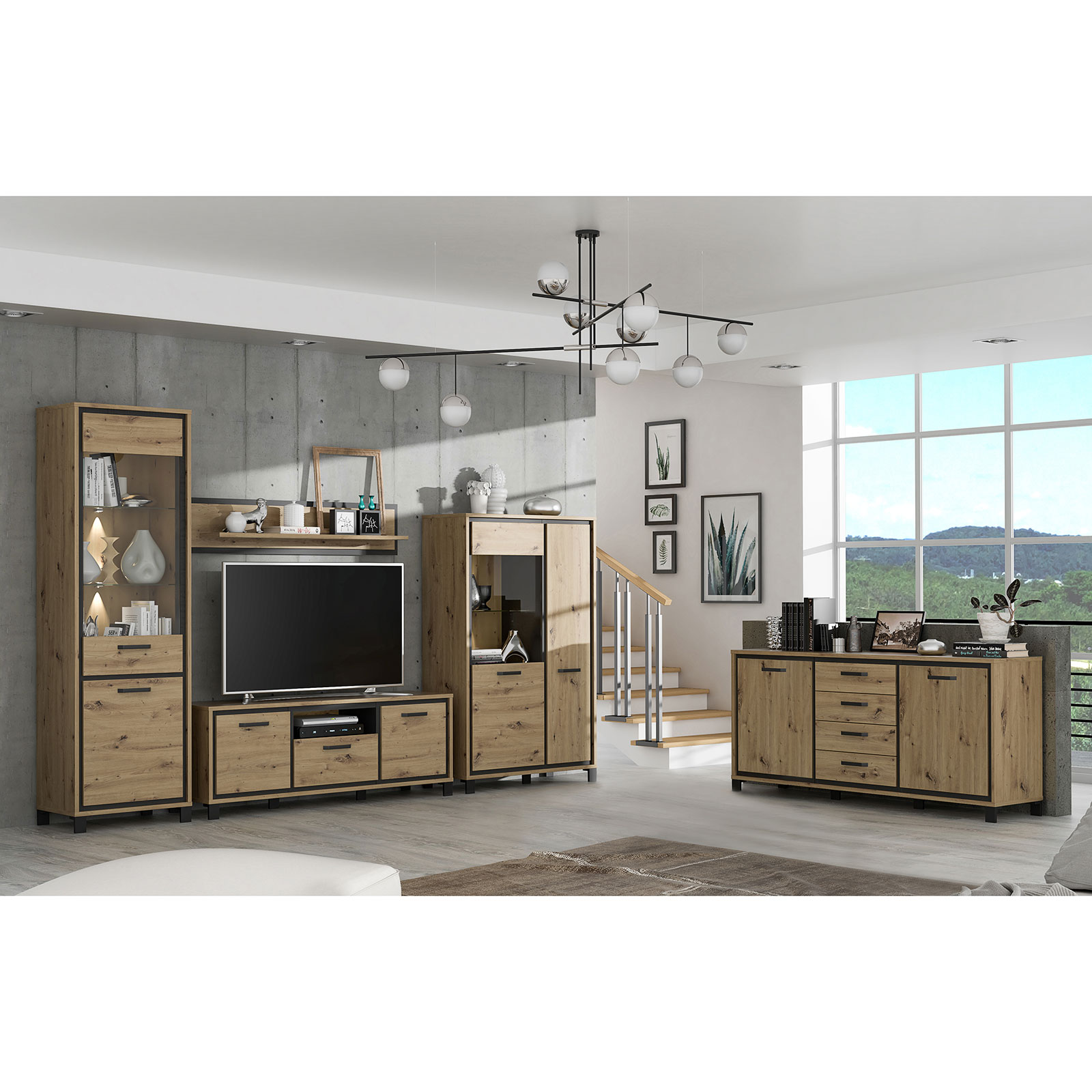 Sideboard - Artisan Eiche - 178 cm