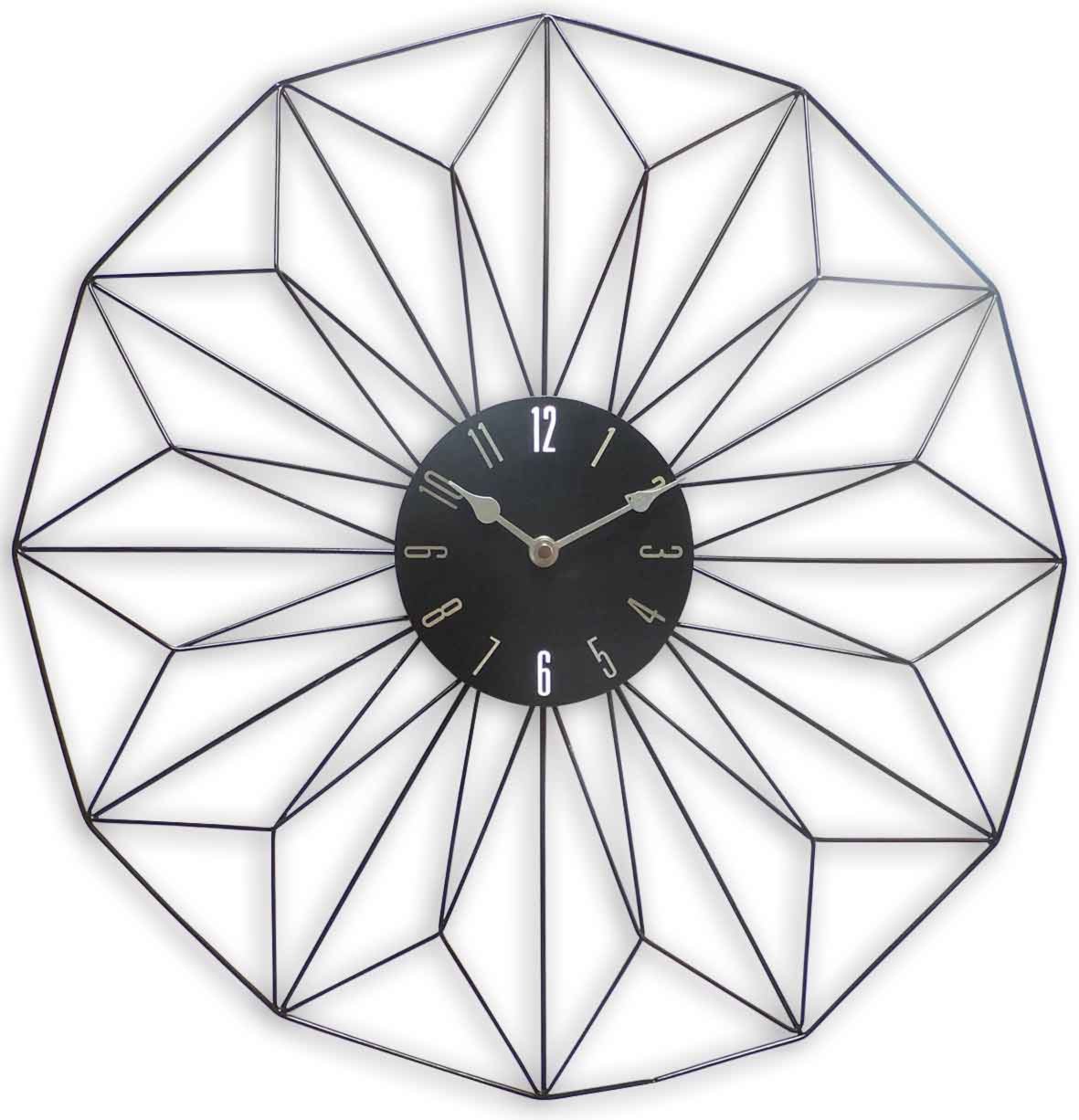 Wanduhr - Metall - schwarz - 50 cm | Online bei ROLLER kaufen